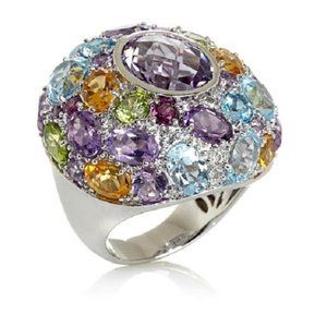 Sima K 16.57ct Rose de France Amethyst Ring